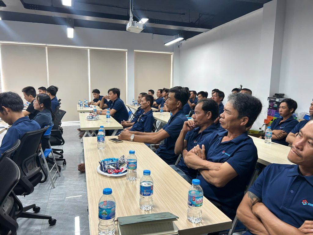 Chương trình họp mặt cai 6 tháng đầu năm hướng đến mục tiêu cải tiến chất lượng, mỗi ngày một tốt hơn.