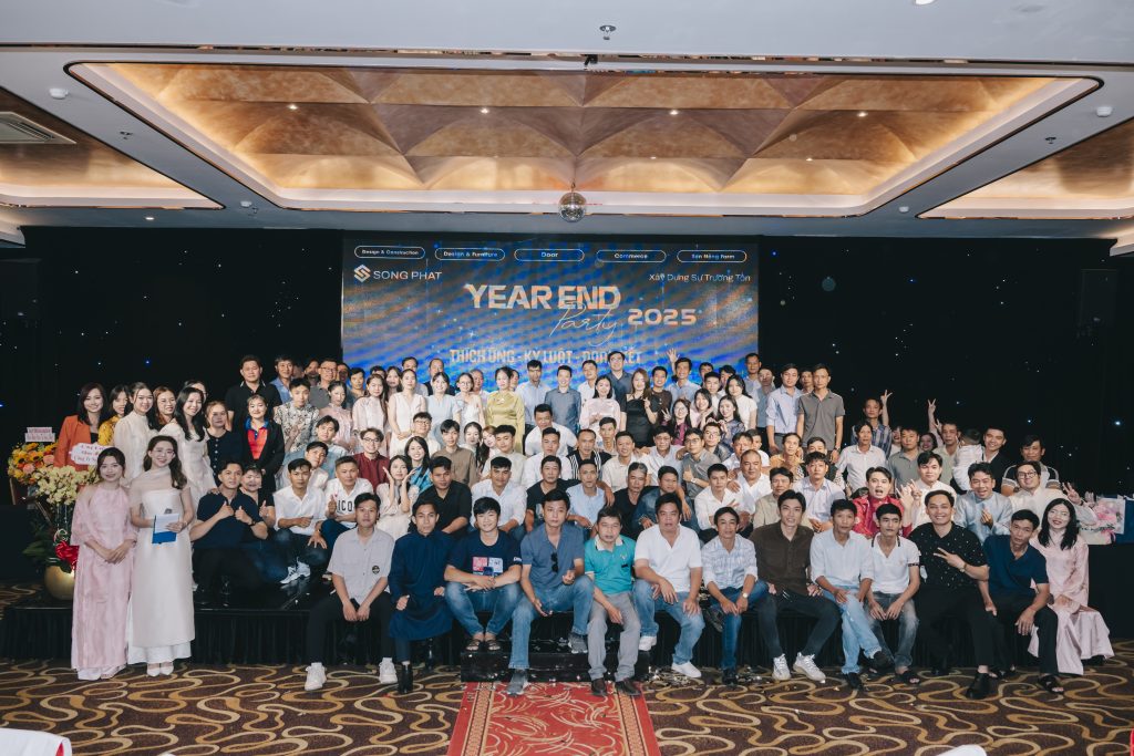 Buổi lễ được diễn ra với sự góp mặt đông đủ của toàn thể CBNV Song Phát