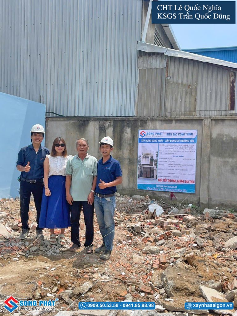 Công trình được khởi công vào cuối tháng 03/2025