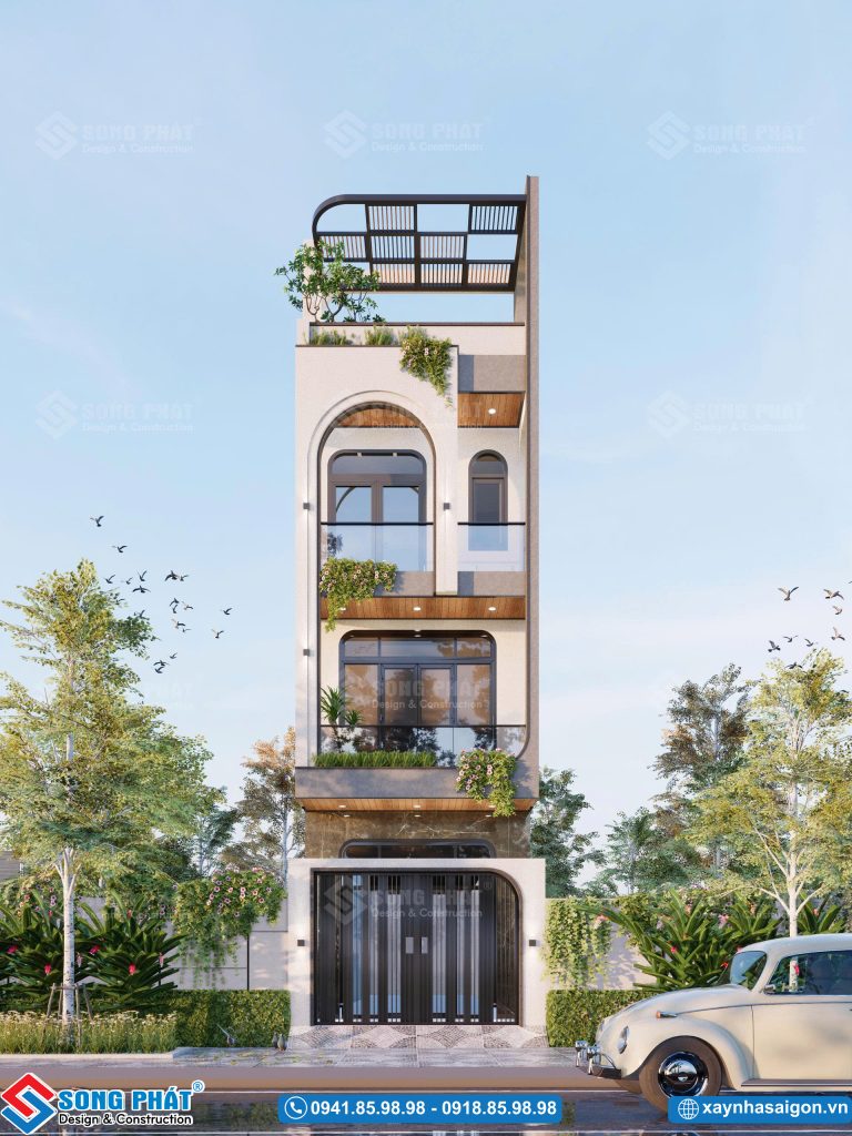 Nhà 1 trệt 2 lầu sân thượng 4x19m, CĐT Chị Yến – Bình Tân