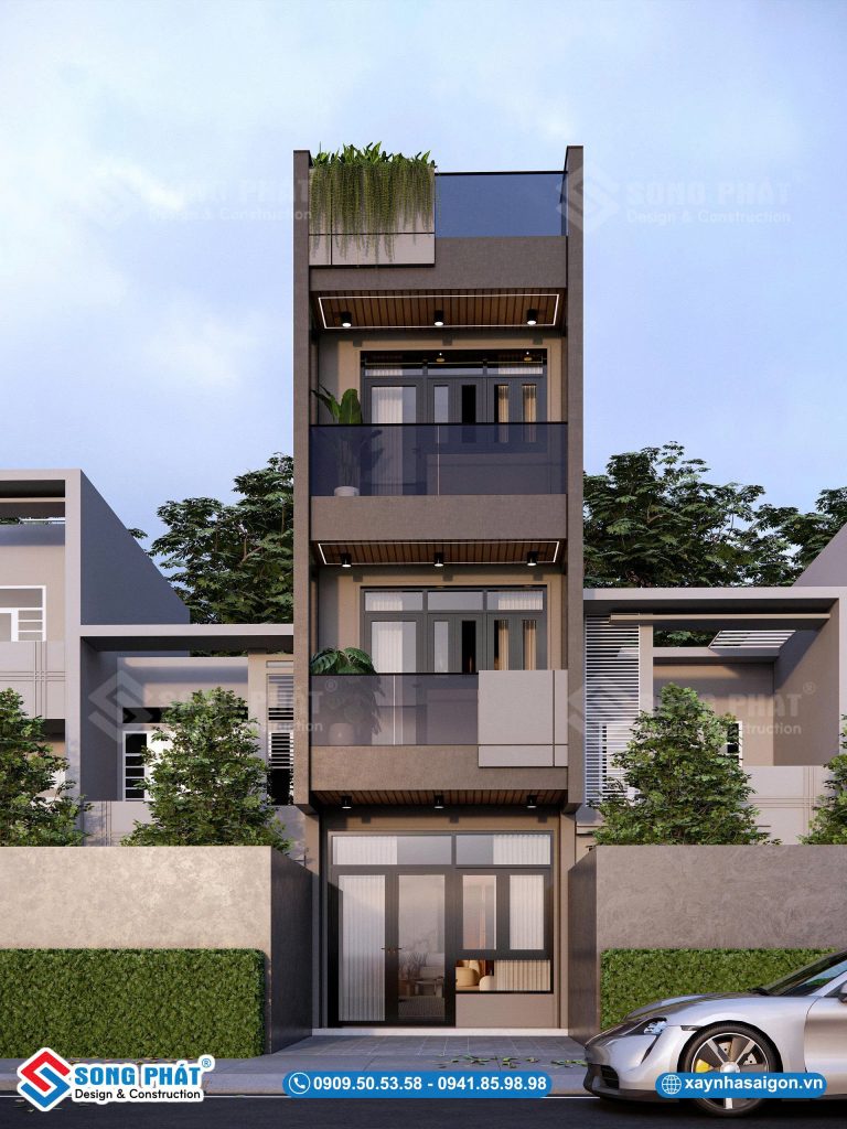 Nhà 1 trệt 2 lầu 4x13m, CĐT chú Tuấn – Tân Phú