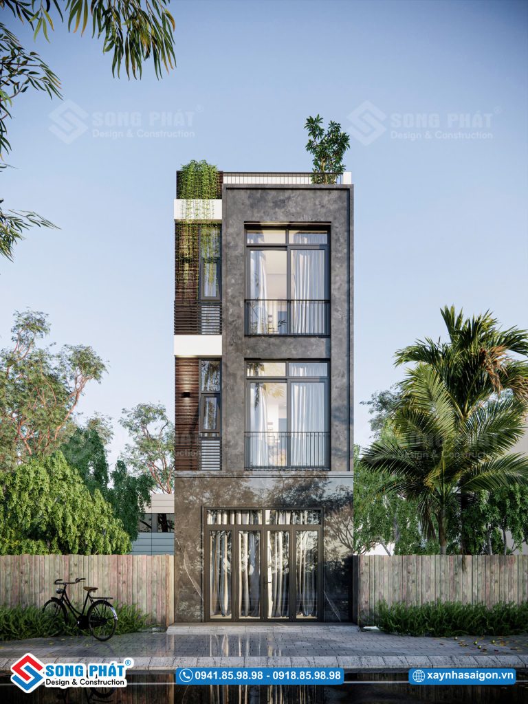 Nhà 3 tầng có sân thượng 4x11m, CĐT Anh Xuân Bình – Tân Bình.