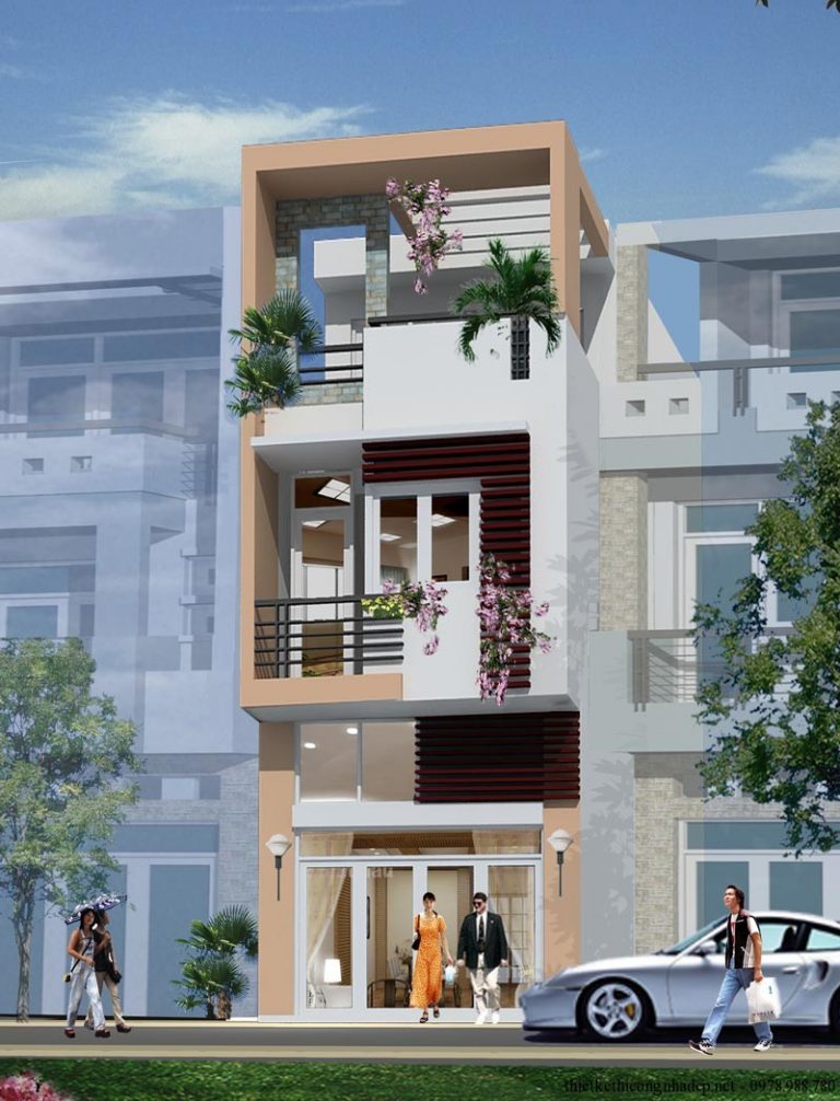 Ngắm Các Mẫu Nhà Phố 3 Tầng Đẹp Được Ưa Chuộng Hiện Nay - 1