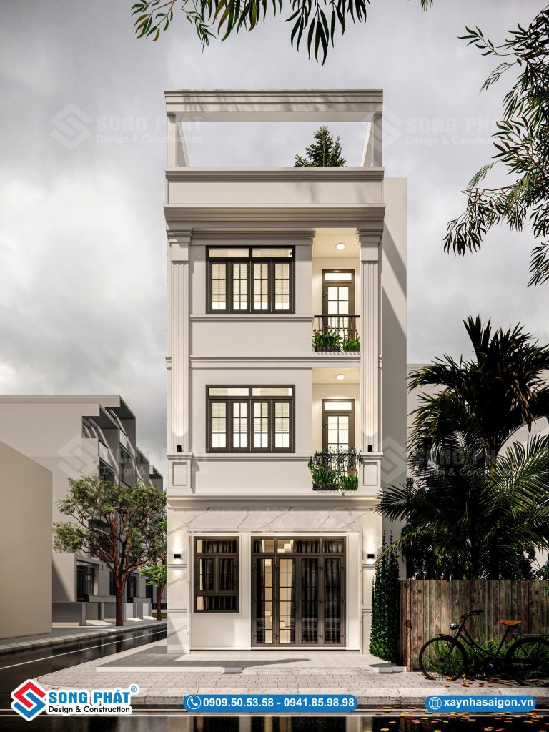 nhà phố 3 tầng có sân thượng 66m2 - CĐT chú Tuấn - Gò Vấp