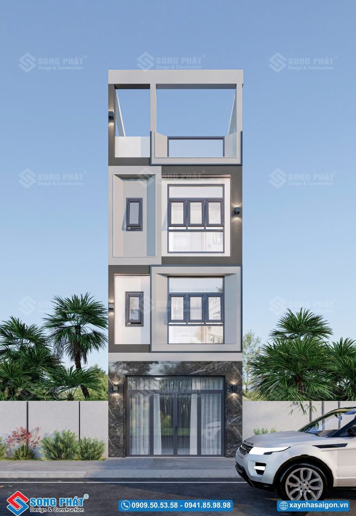 Nhà 1 trệt 2 lầu sân thượng 4.8x14m, CĐT Anh Hùng - Tân Phú 