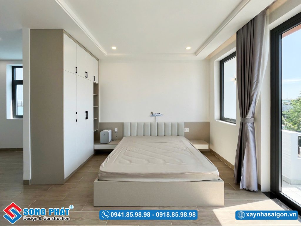 Bố cục phòng ngủ tại lầu 2 giống lầu 1