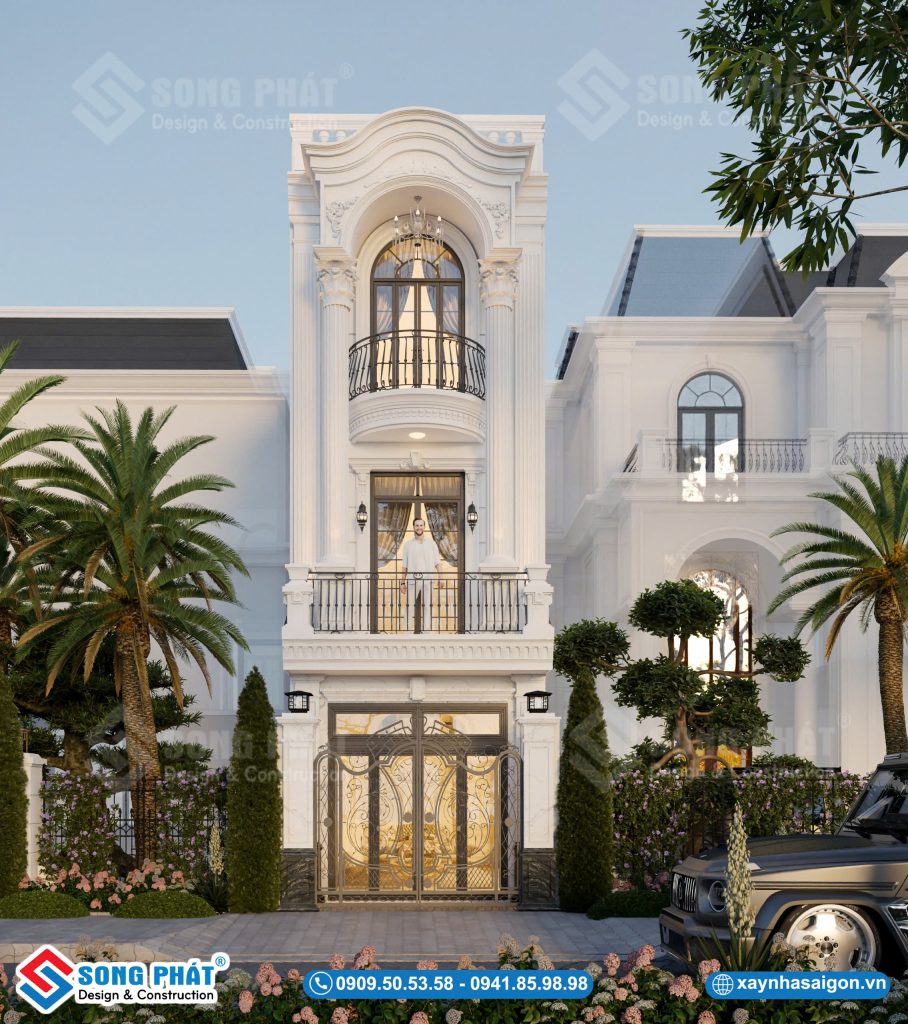 Nhà trệt 2 lầu sân thượng 73m2, CĐT Anh Tuấn – Tân Phú