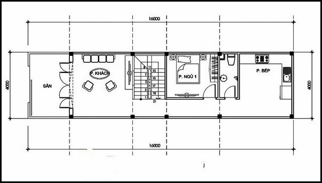 Nội, ngoại thất: mẫu nhà đẹp 2 tầng thu hút ánh nhìn Mau-nha-1-tret-1-lau-4x12m