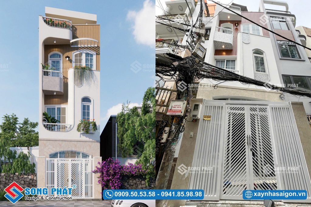 Nhà trệt 3 lầu sân thượng 76m2 mặt tiền 4m – CĐT Chị Thảo – Quận 1