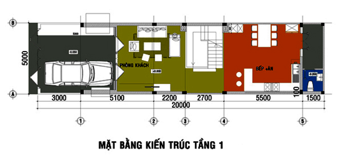 tư vấn thiết kế nhà ống 4 tầng đẹp