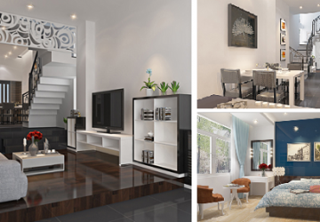 thiết kế nội thất nhà phố