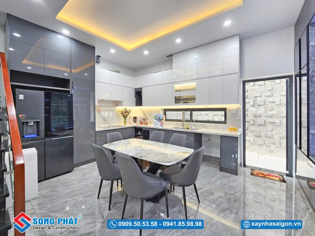 Tone trắng xám vừa mang nét đẹp hiện đại vừa tinh tế