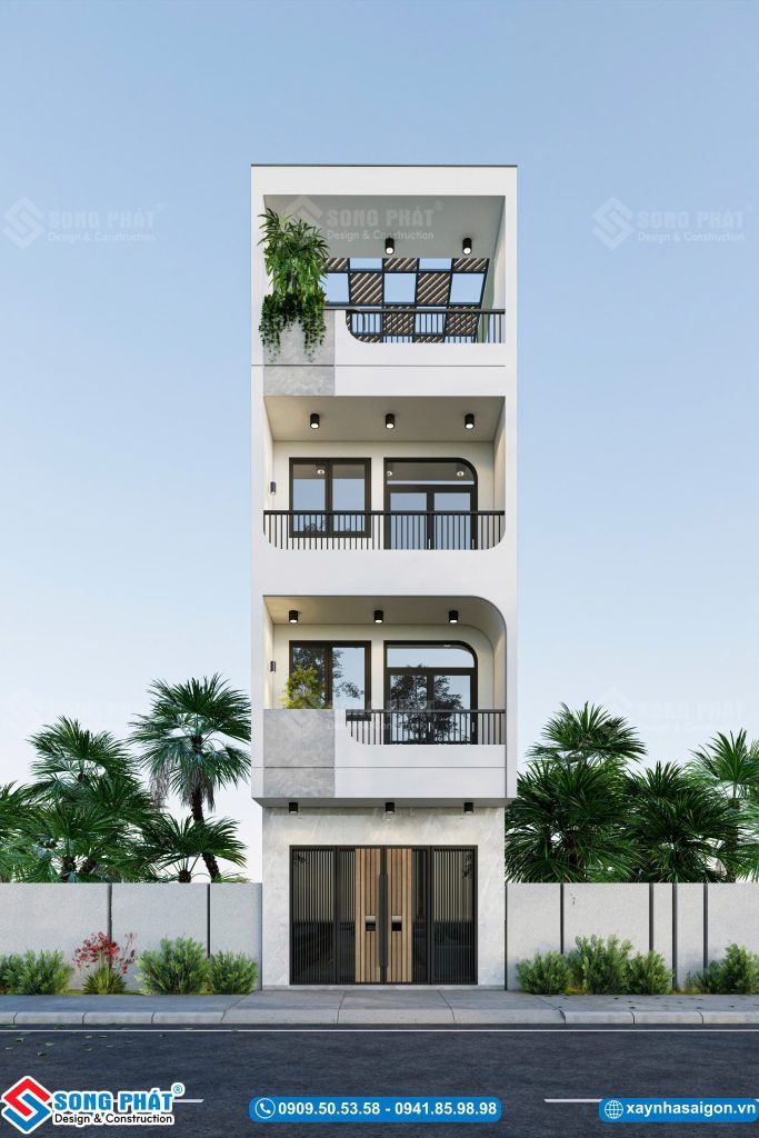 Mẫu 7: Phong cách tối giản nhưng vẫn thể hiện đầy đủ tính thẩm mỹ mà gia chủ hướng đến