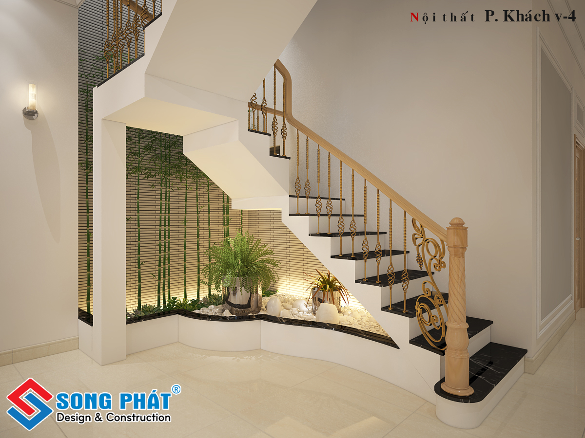 Nhà 1 trệt 1 lầu sân thượng 5x15m full nội thất đẹp Phong-khach-nha-ong-1-tret-1-lau-san-thuong-5-x-15m-3