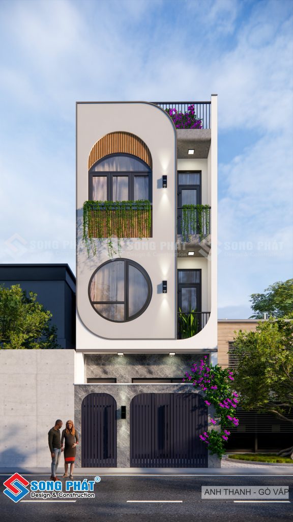 Phong cách sử dụng gỗ conwood mặt tiền được ưa chuộng trong cách thiết kế hiện đại