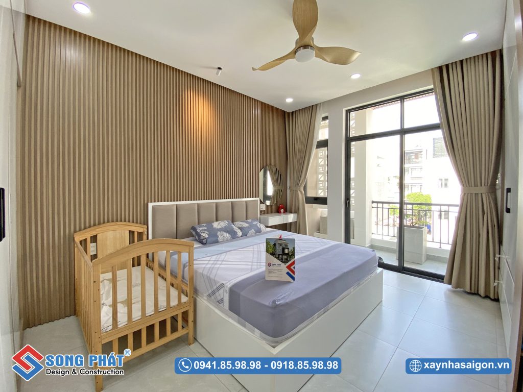 Không gian phòng ngủ Master trước lầu 2