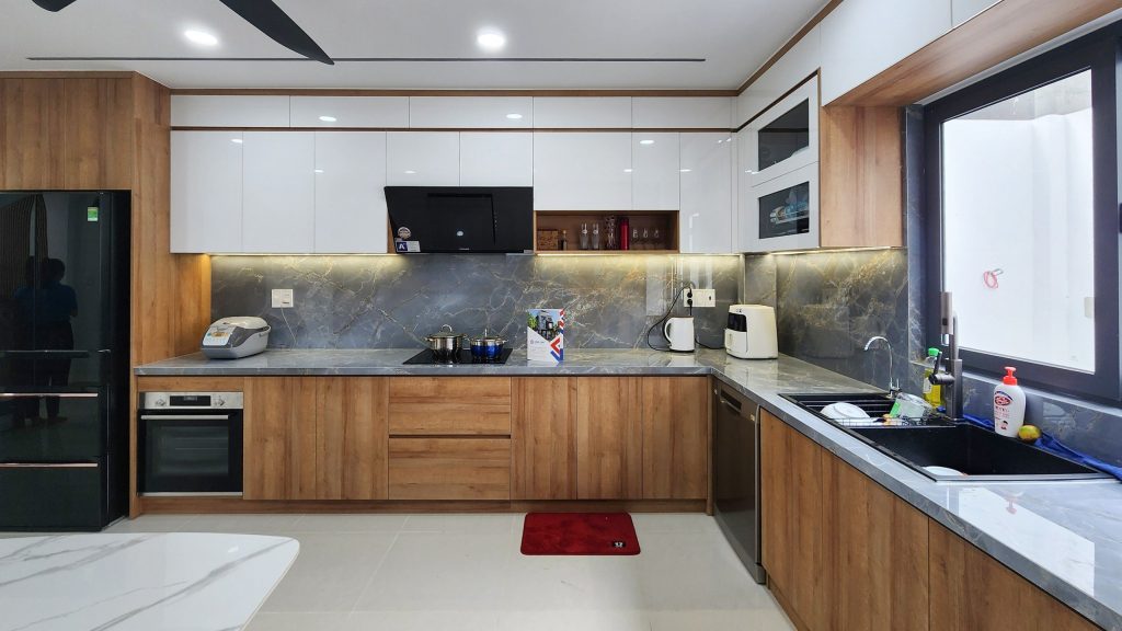 Thiết kế bếp chữ L