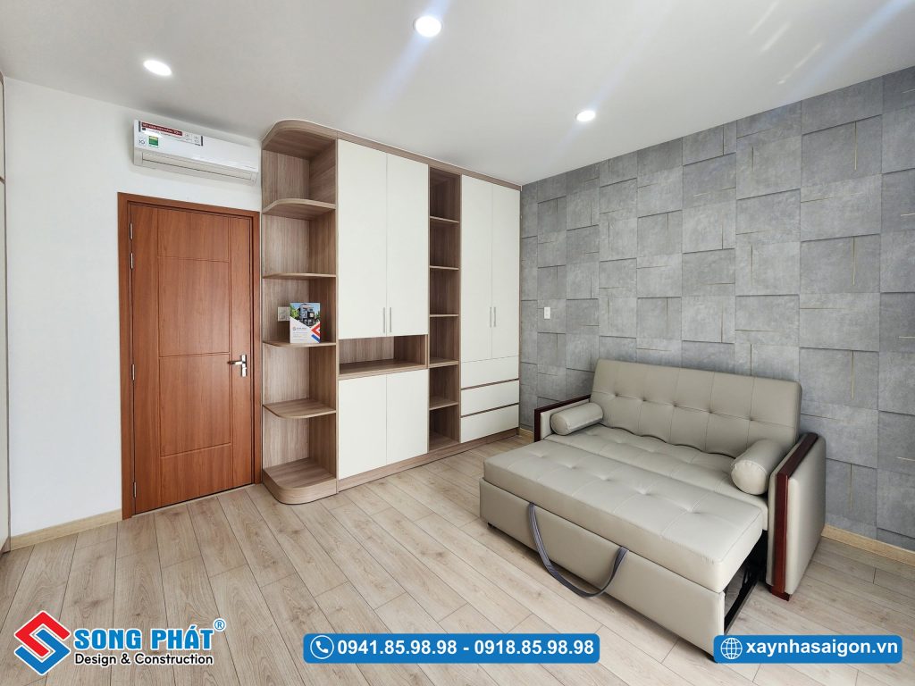 Sơn hiệu ứng bê tông tăng thẩm mỹ cho không gian