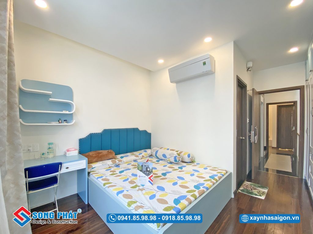 Không gian phòng ngủ cho bé trai