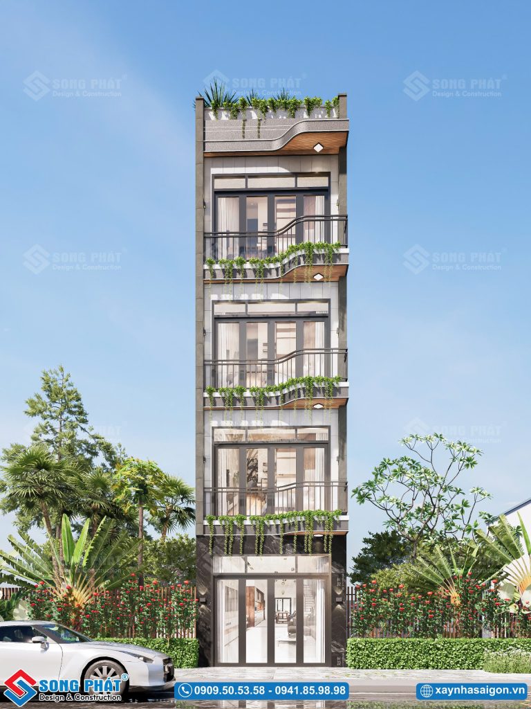 Nhà 1 trệt 3 lầu sân thượng 4x12m, CĐT Chị Mai – Tân Phú