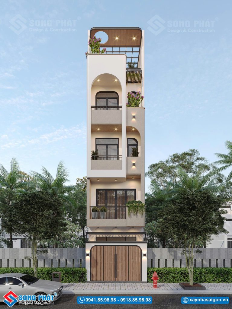 Nhà 1 trệt 1 lửng 2 lầu sân thượng 4x14m, CĐT Anh Minh – Quận 12