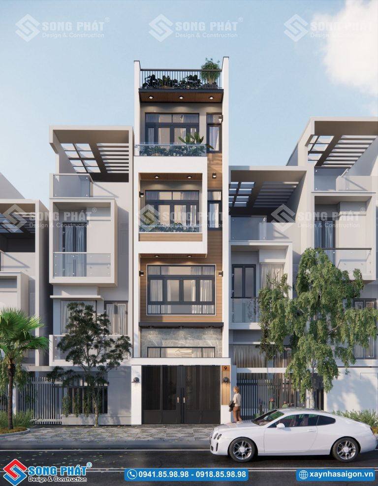 Phương án mặt tiền gia đình đã chốt thi công