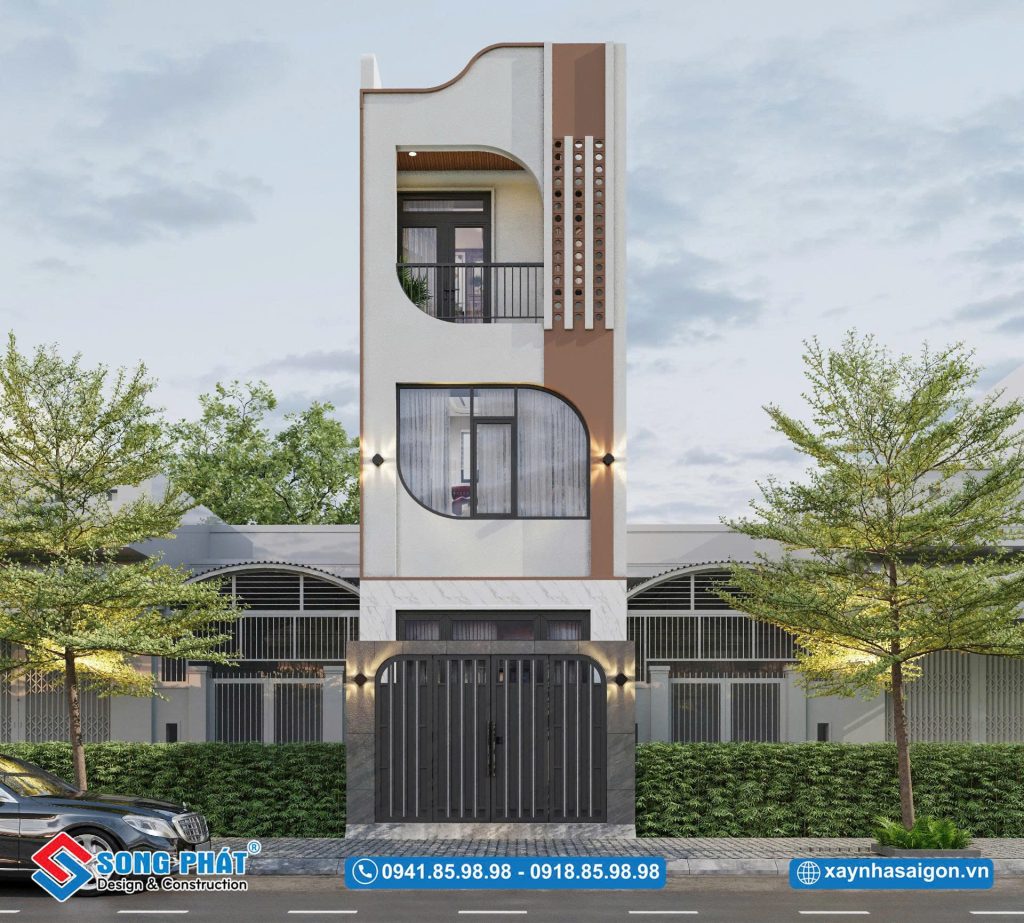 Phương án mặt tiền 1.