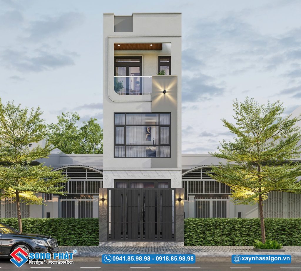 Phương án mặt tiền gia đình chị Hương đã chốt.