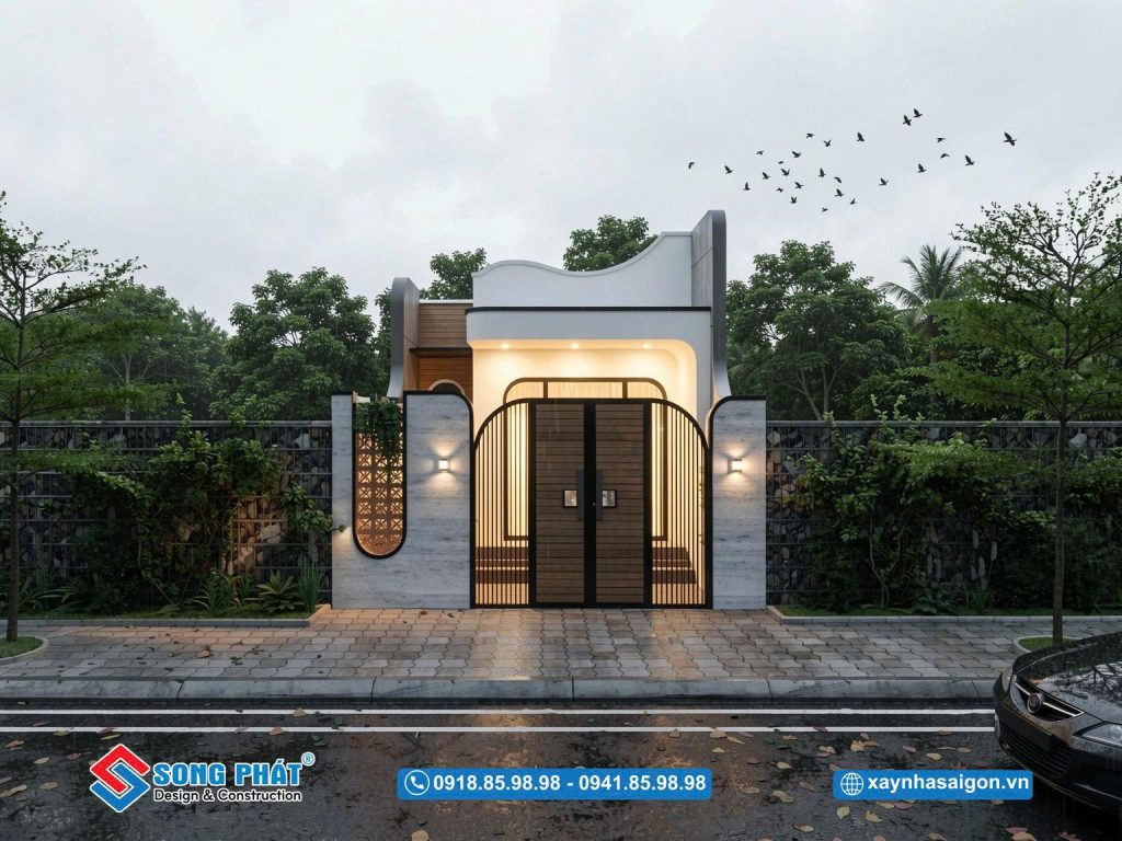 Phương án mặt tiền 1.