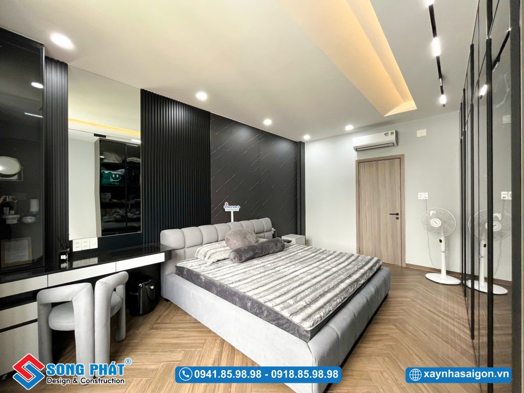 Màu sắc hài hòa, tạo cảm giác dễ chịu khi sinh hoạt.