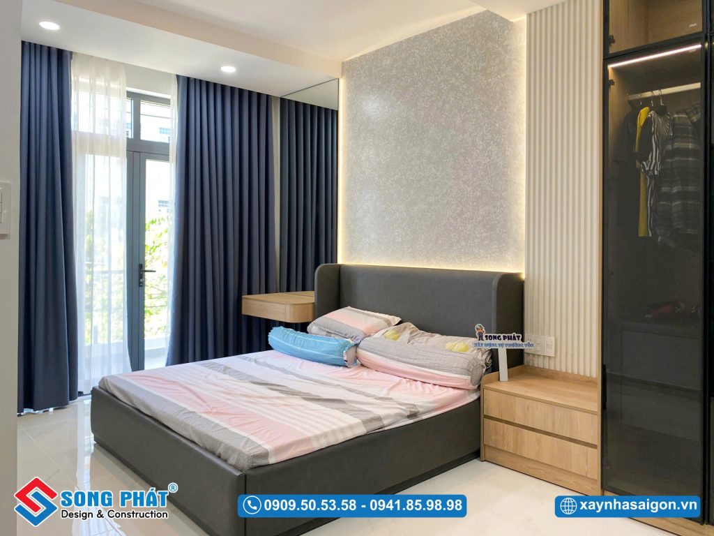 Bố trí phòng ngủ nơi lưu giữ những khoảnh khắc yên bình.