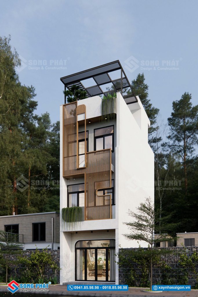 Phương án mặt tiền 1