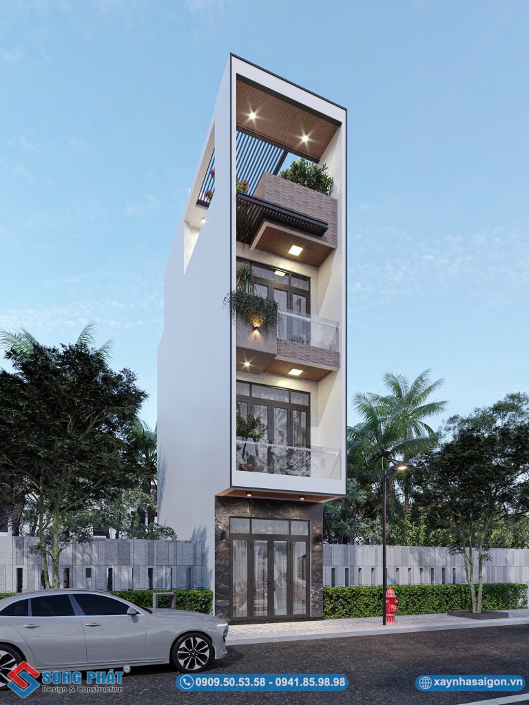 Phương án mặt tiền 1