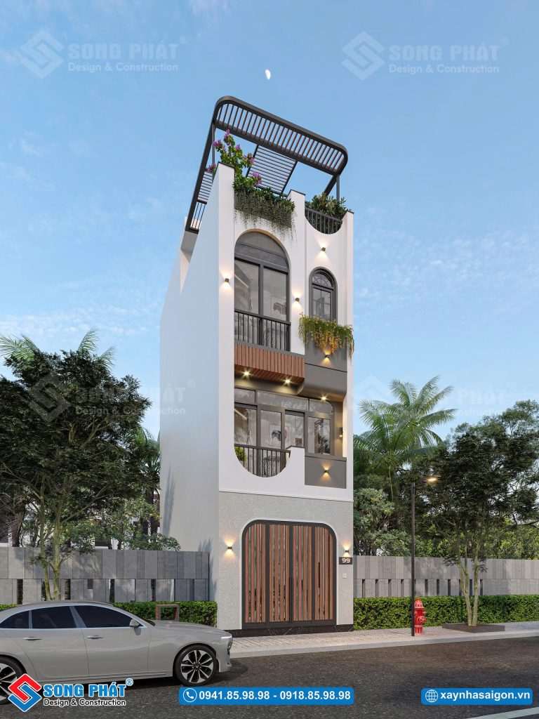 Phương án mặt tiền 1