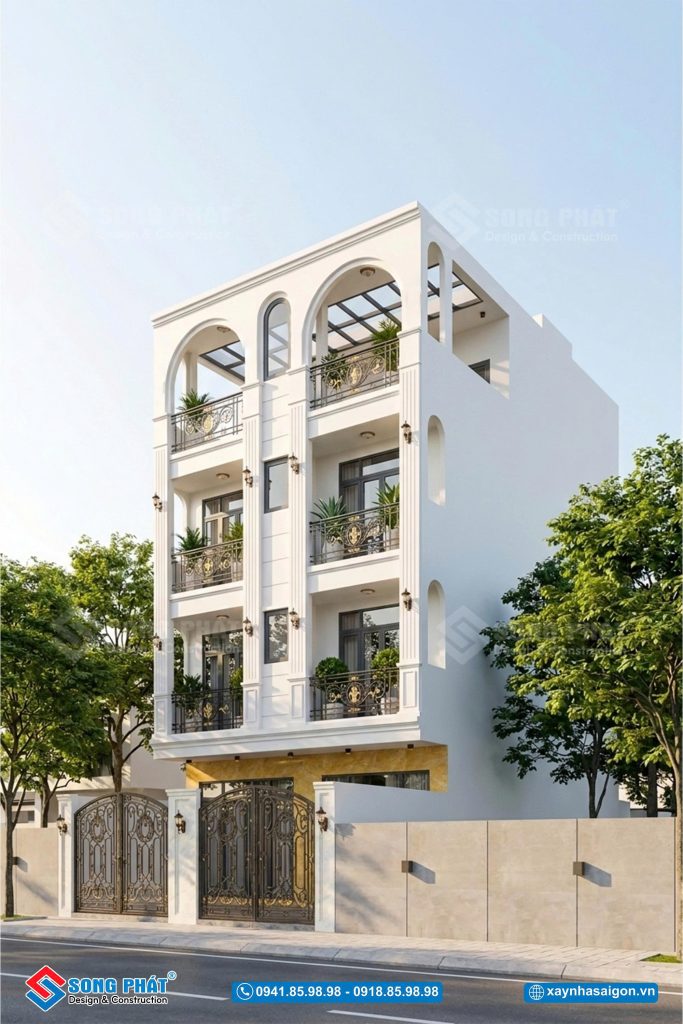 Phương án mặt tiền 1