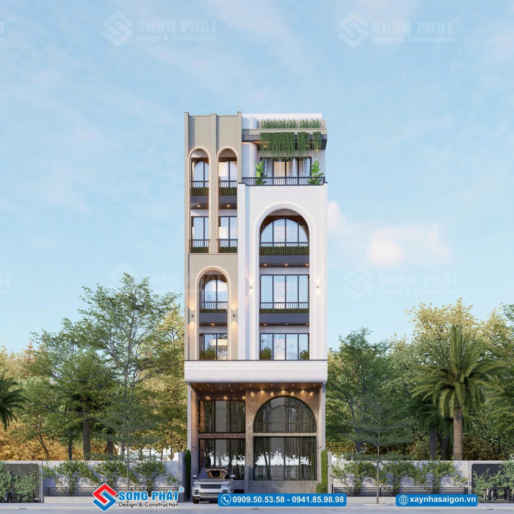 Phương án mặt tiền gia đình anh Thái đã chốt