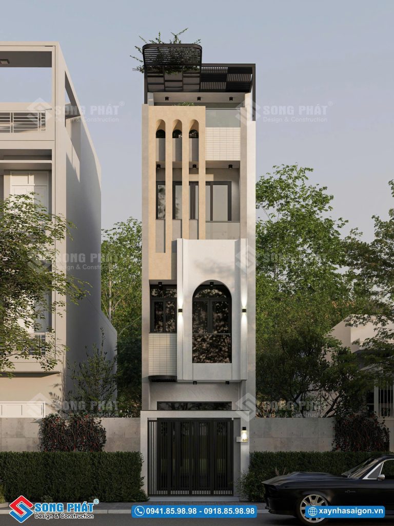 Phương án mặt tiền 1