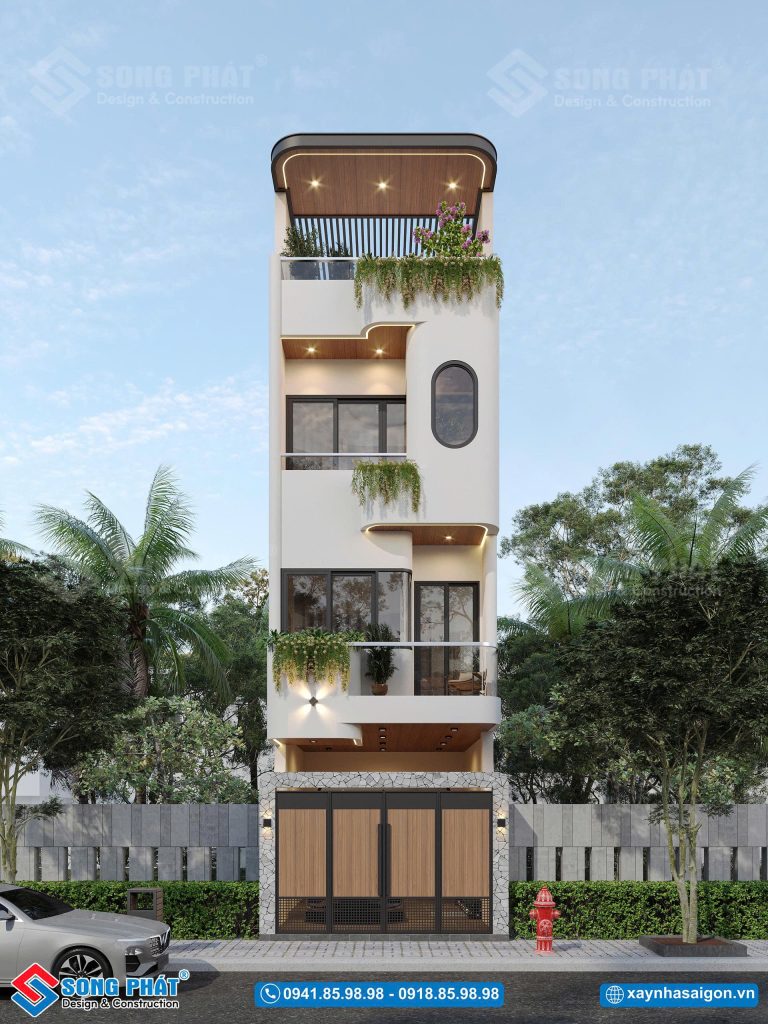 Phương án mặt tiền gia đình chị Lan Anh đã chốt