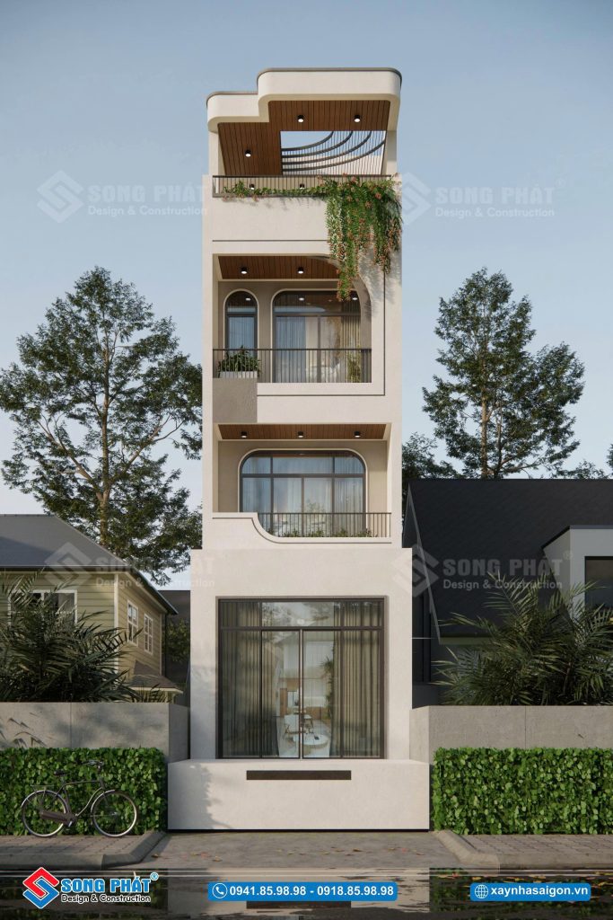 Phương án mặt tiền gia đình anh Mừng đã chốt