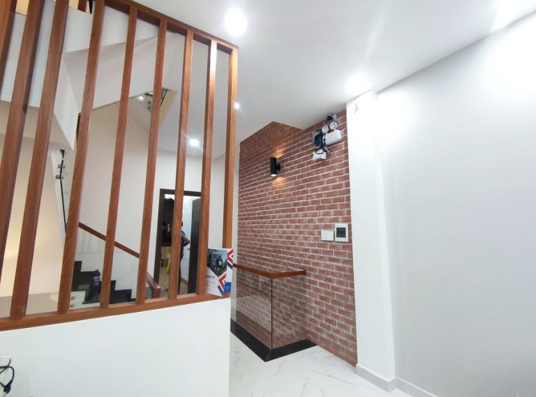 Thiết kế mẫu nhà 4x22m trệt 2 lầu 1 tum full nội thất