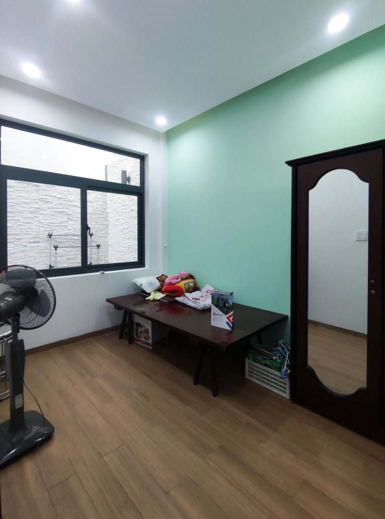 Thiết kế mẫu nhà 4x22m trệt 2 lầu 1 tum full nội thất