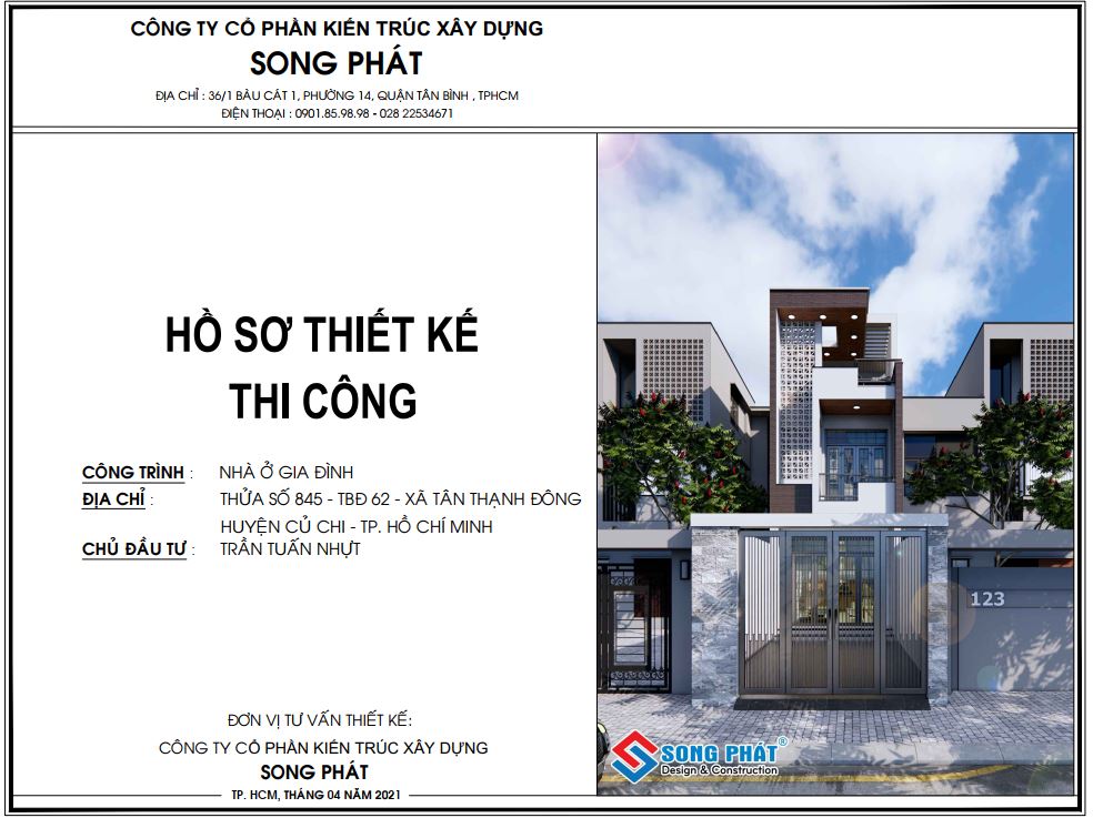 Thiết kế và thi công nhà trệt 1 lầu sân thượng 4x16 nội thất hiện đại Ho-so-thiet-ke-nha-1-tret-1-lau-san-thuong-1
