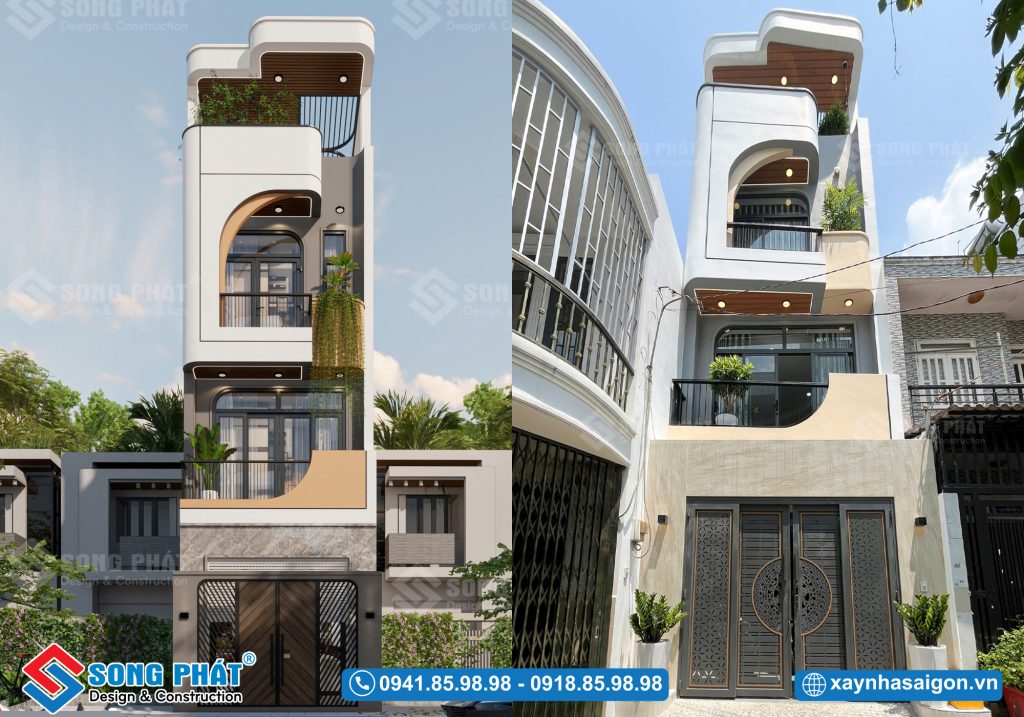 Nhà 1 trệt 2 lầu sân thượng 4x16m, CĐT anh Thư - Tân Phú 