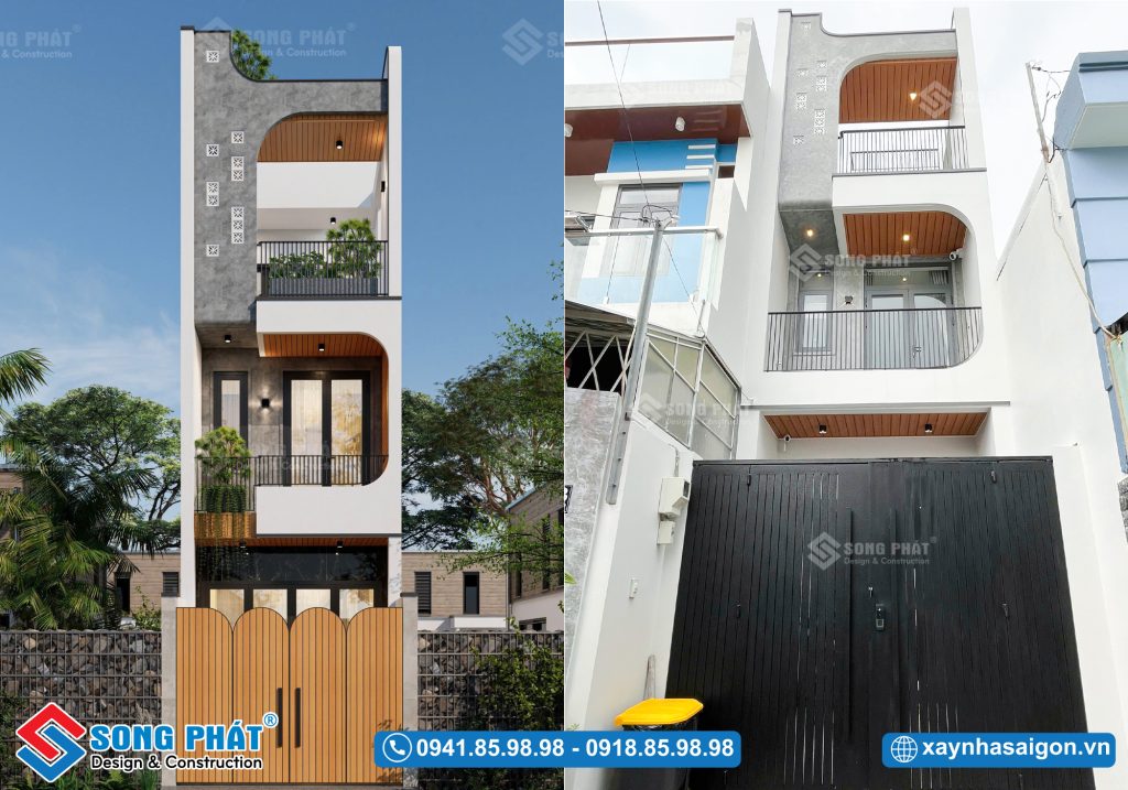 Nhà 3 tầng 3m5x19m, CĐT anh Đại - Thủ Đức