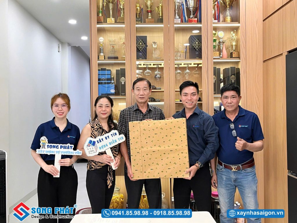 Bàn giao nhà chú Tài - Tân Phú 