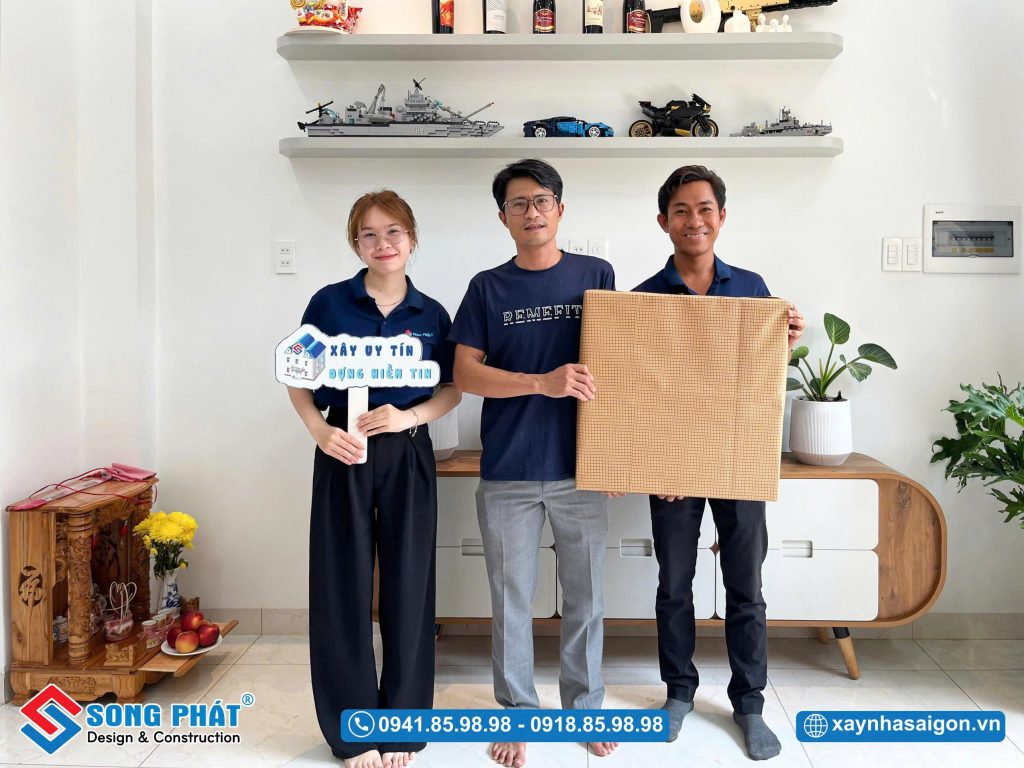 Bàn giao nhà chị Huệ - Bình Dương 