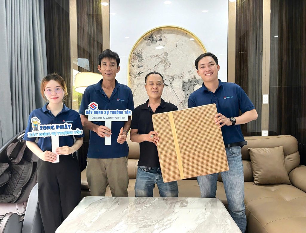 Bàn giao nhà anh Long - Tân Phú