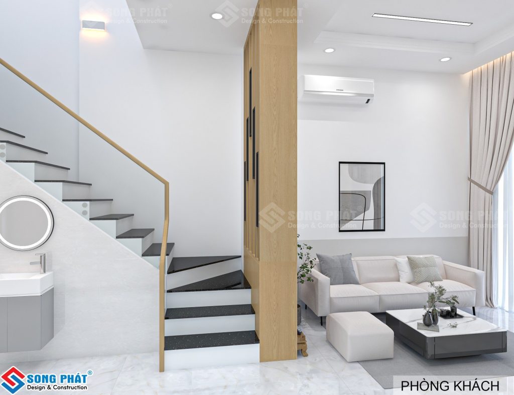 Tranh treo tường cũng là một yếu tố giúp phòng khách trở nên thu hút hơn. 