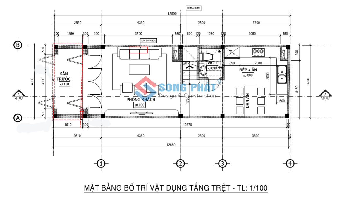 Tối ưu không gian sống hiện đại bên trong nhà phố 4x13m trệt lửng 3 lầu ...