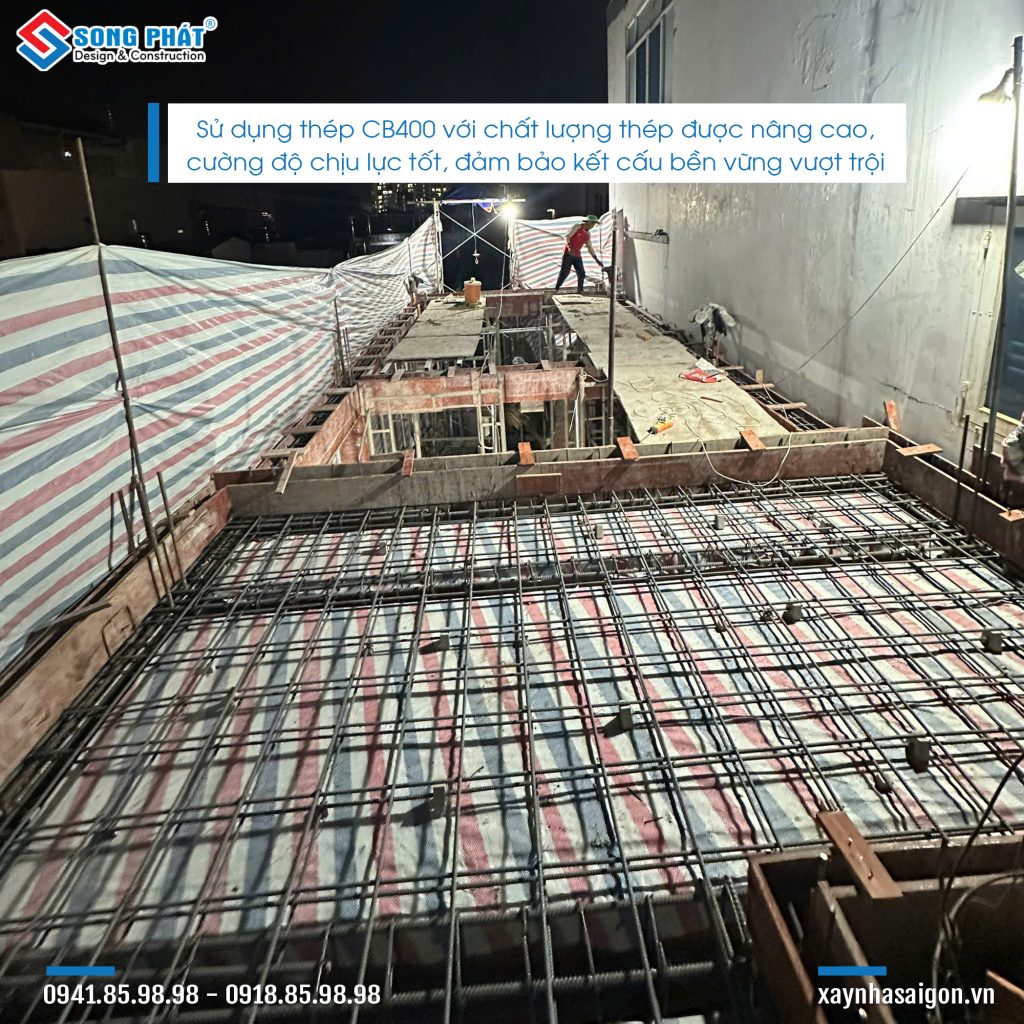 09/12 hoàn thiện đi thép sàn mái